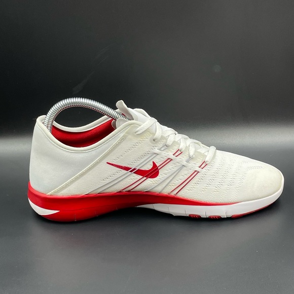 COPY - Nike Free TR 6 White/Gym Red Cross Training Shoes Women’s Sz 9 - Picture 8 of 10